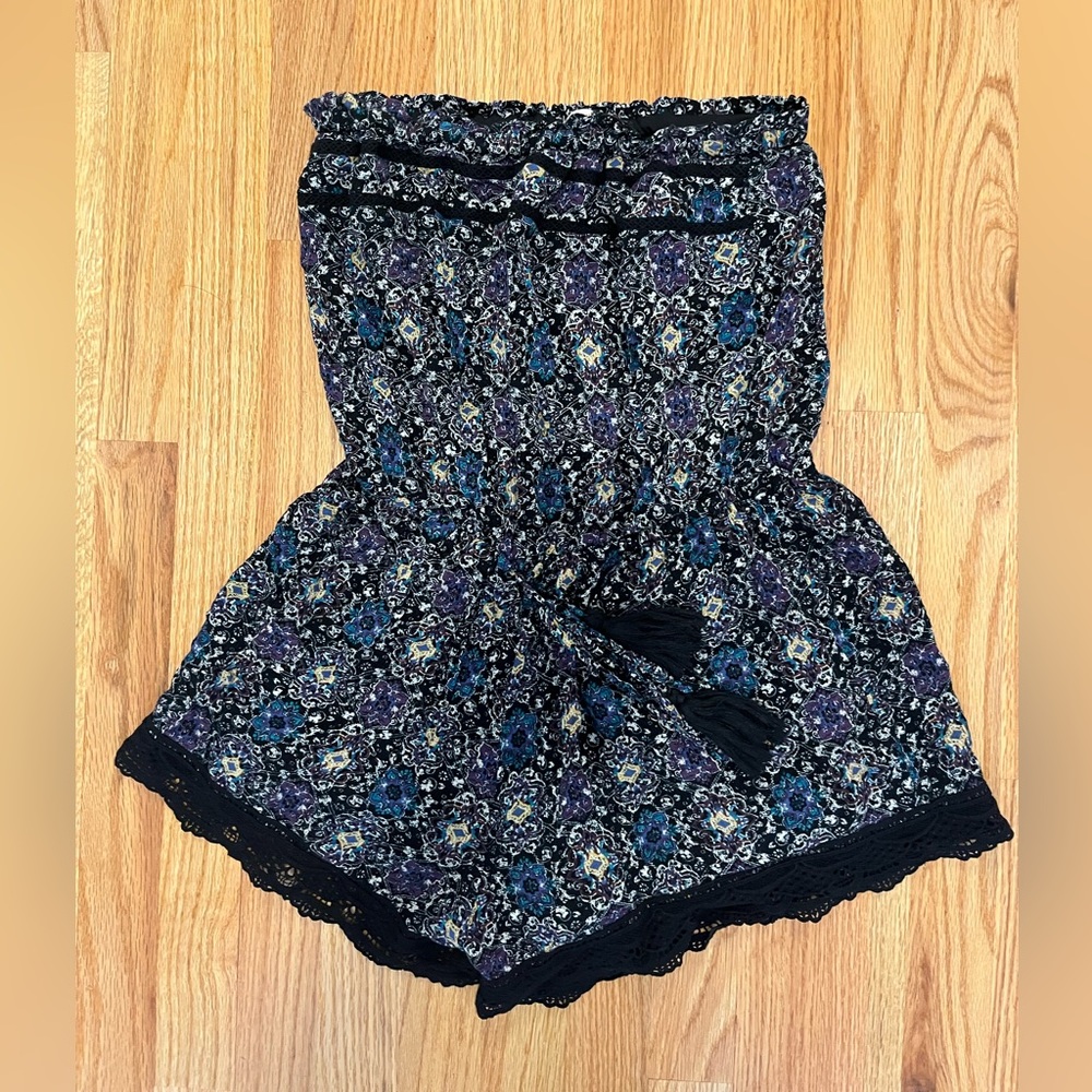 Strapless Women’s romper